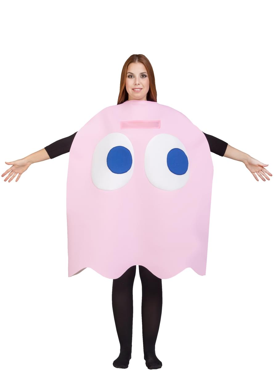 Pac-Man Pinky Spøkelse kostyme