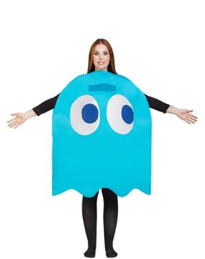 Pac-Man Inky Spøkelse kostyme