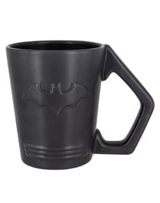 Taza de Batman logo negro mate