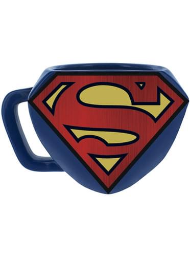 Caneca de Super-Homem logo 3D