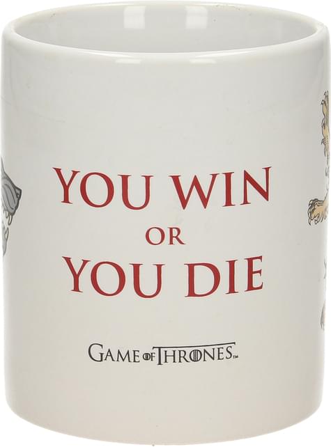 Tazza di Game of Thrones You win or you die