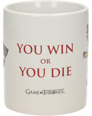 Játék a Thrones You Win vagy You Die bögre