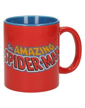 Örümcek adam klasik logo kupa