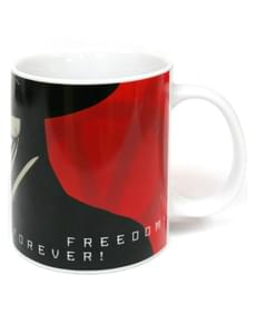 V for Vendetta Freedom mug