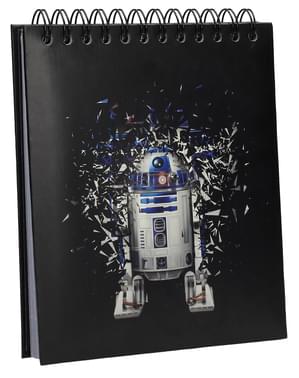 R2D2 Star Wars: Notebook Episode IV dengan cahaya dan suara