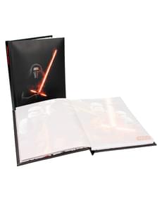 Kylo Ren Star Wars: Episode VII notebook with light and sound