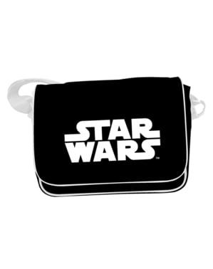 Tas bahu logo hitam putih Star Wars