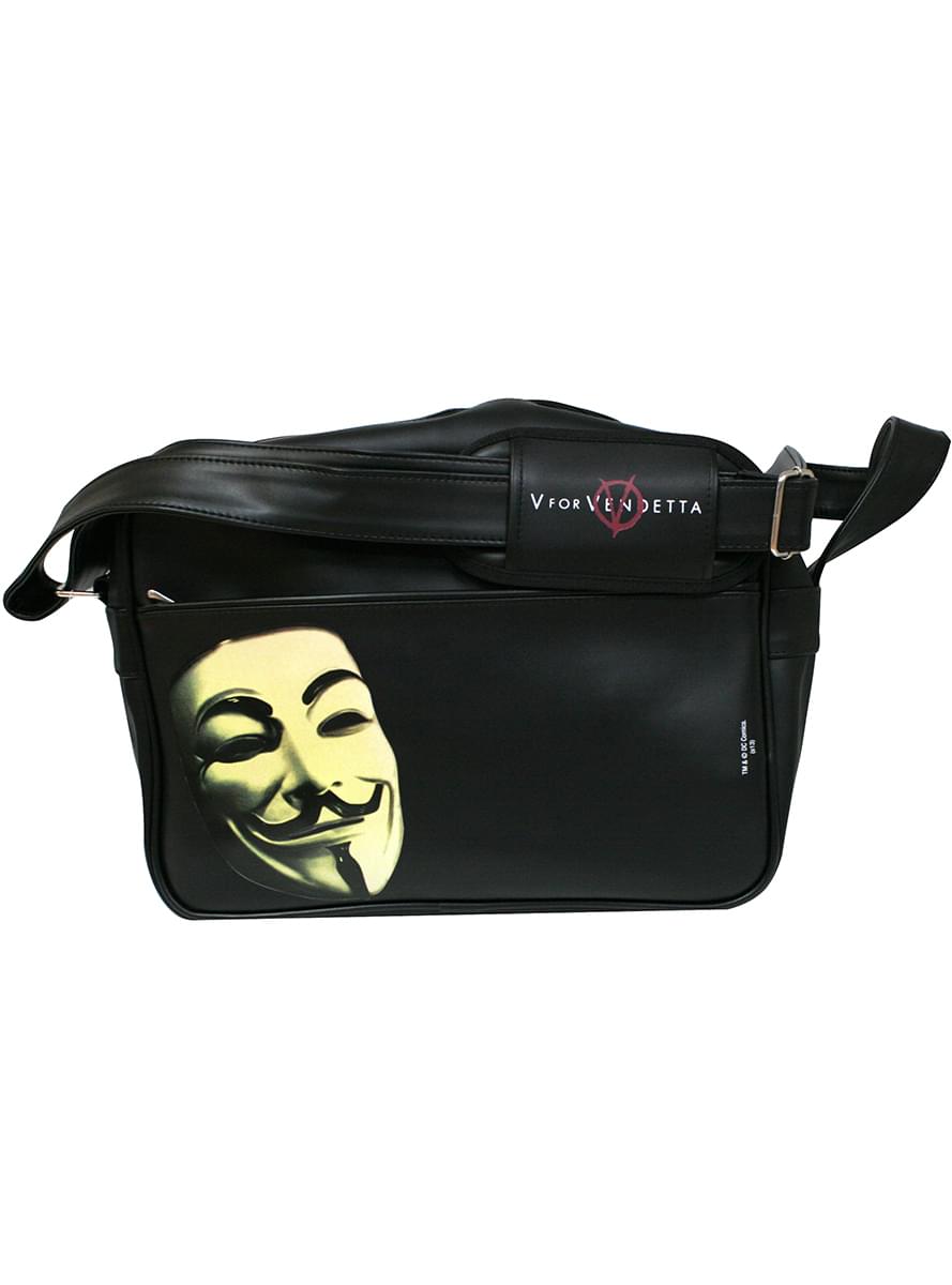Borsa tracolla di V per Vendetta Maschera e logo