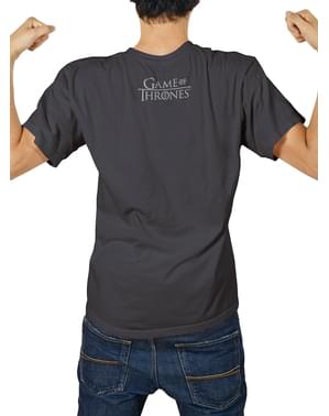 Παιχνίδι Thrones λογότυπο μεταλλικό Stark t-shirt συσκευασία premium