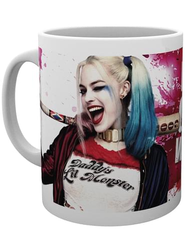 Harley Quin Blunke krus til ekte fans | Funidelia Harley Quinn Daddy's Lil Monster strikket genser til ekte