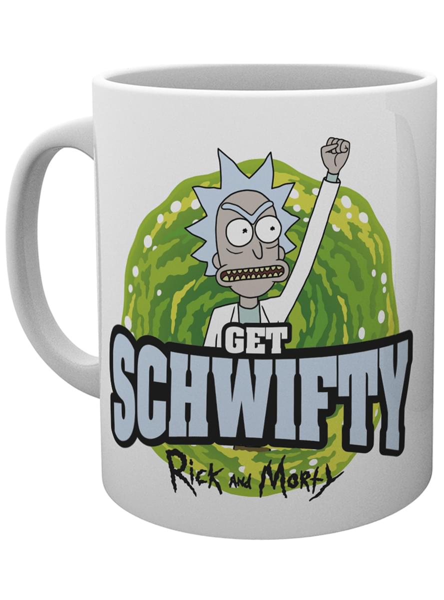 Rick and Morty Get Schwiffy Mug <em>official</em> for fans
