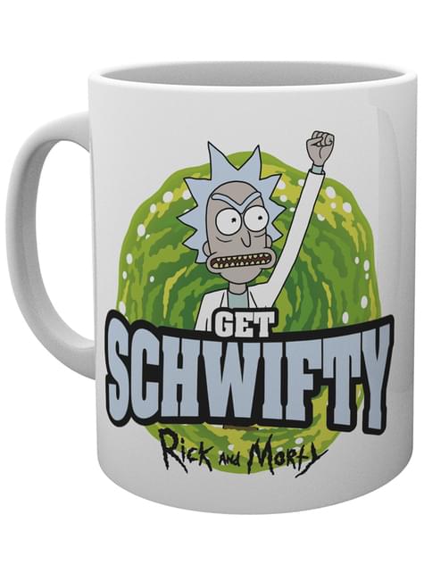 Cană Rick și Morty Get Schwiffy