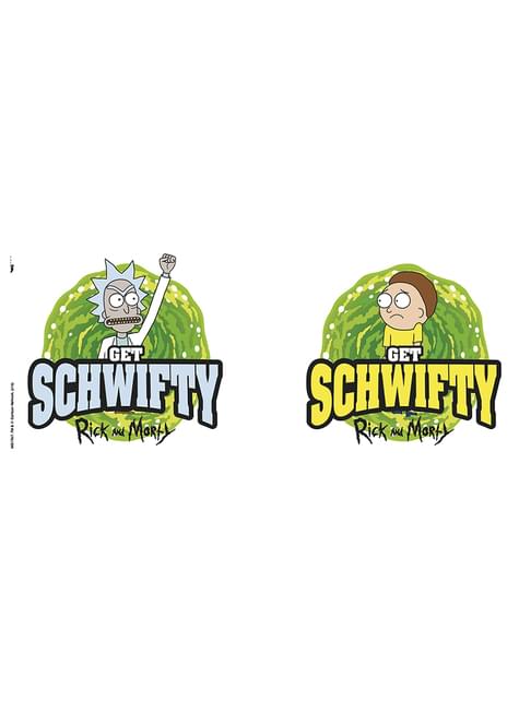 Cană Rick și Morty Get Schwiffy