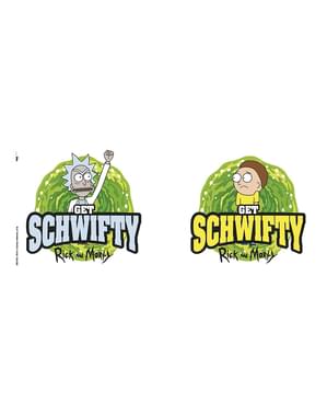 Caneca de Rick and Morty Get Schwiffy