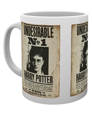 Taza de Harry Potter Undesirable No 1