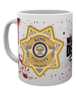 Mug Lencana Sheriff The Walking Dead