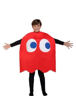 Blinky the Ghost Pac-Man kostuum voor kinderen
