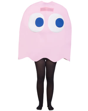 Kostým duch Pinky Pac-Man pro děti