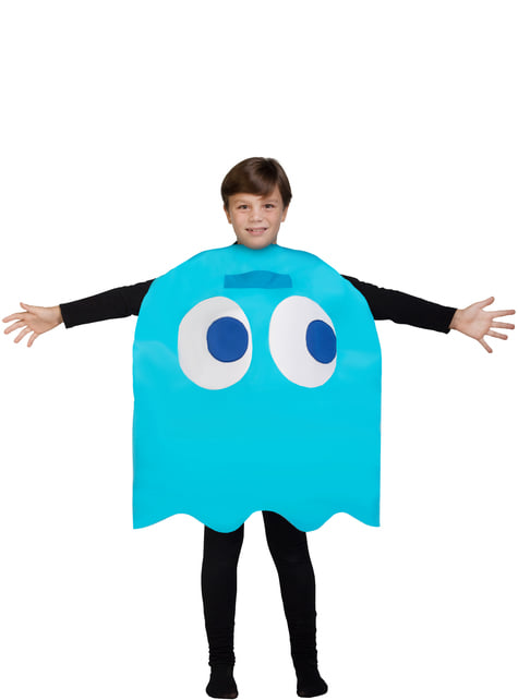 Inky ghost kostuum Pac-Man voor kinderen