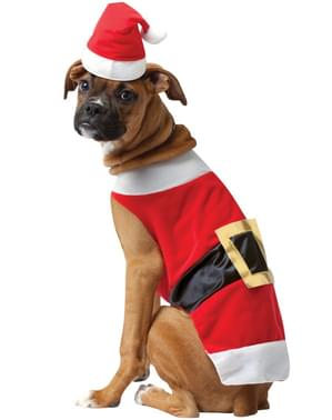 Noel Baba Köpek Kostüm