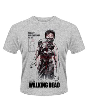 Camiseta de The Walking Dead Target Male Walker