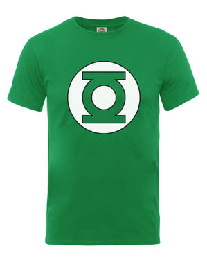 पुरुषों के लिए ग्रीन लालटेन प्रतीक टी-शर्ट