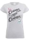 T-shirt de Alice no País das Maravilhas Curiouser & Curiouser para mulher