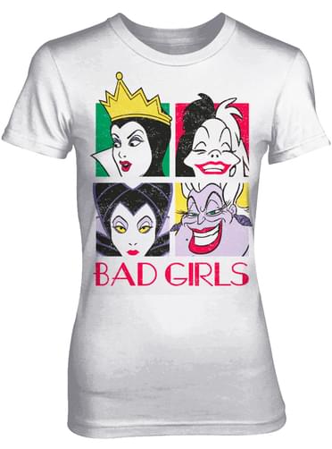 T-shirt de Disney Bad Girls para mulher