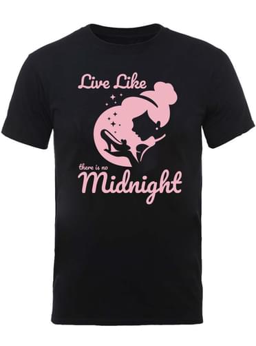 T-shirt de A Cinderela Midnight para homem