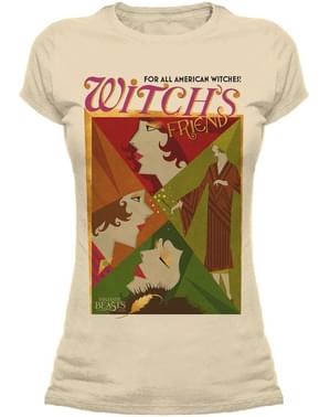 Fantastic Beasts dan Di Mana Menemukan Mereka Semua American Witches t-shirt untuk wanita