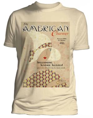 T-shirt de Monstros Fantásticos e Onde Encontrá-los American Charmer para homem
