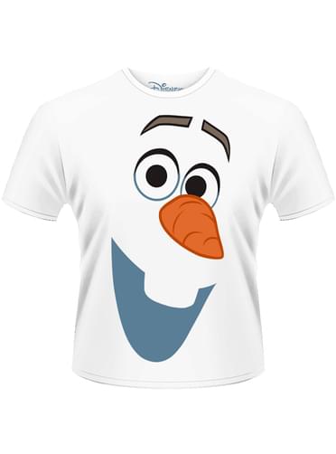 T-shirt de Frozen Olaf Face para homem