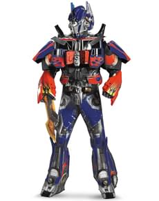 Costume Transformers Optimus Prime Dark of the Moon Élite adulto