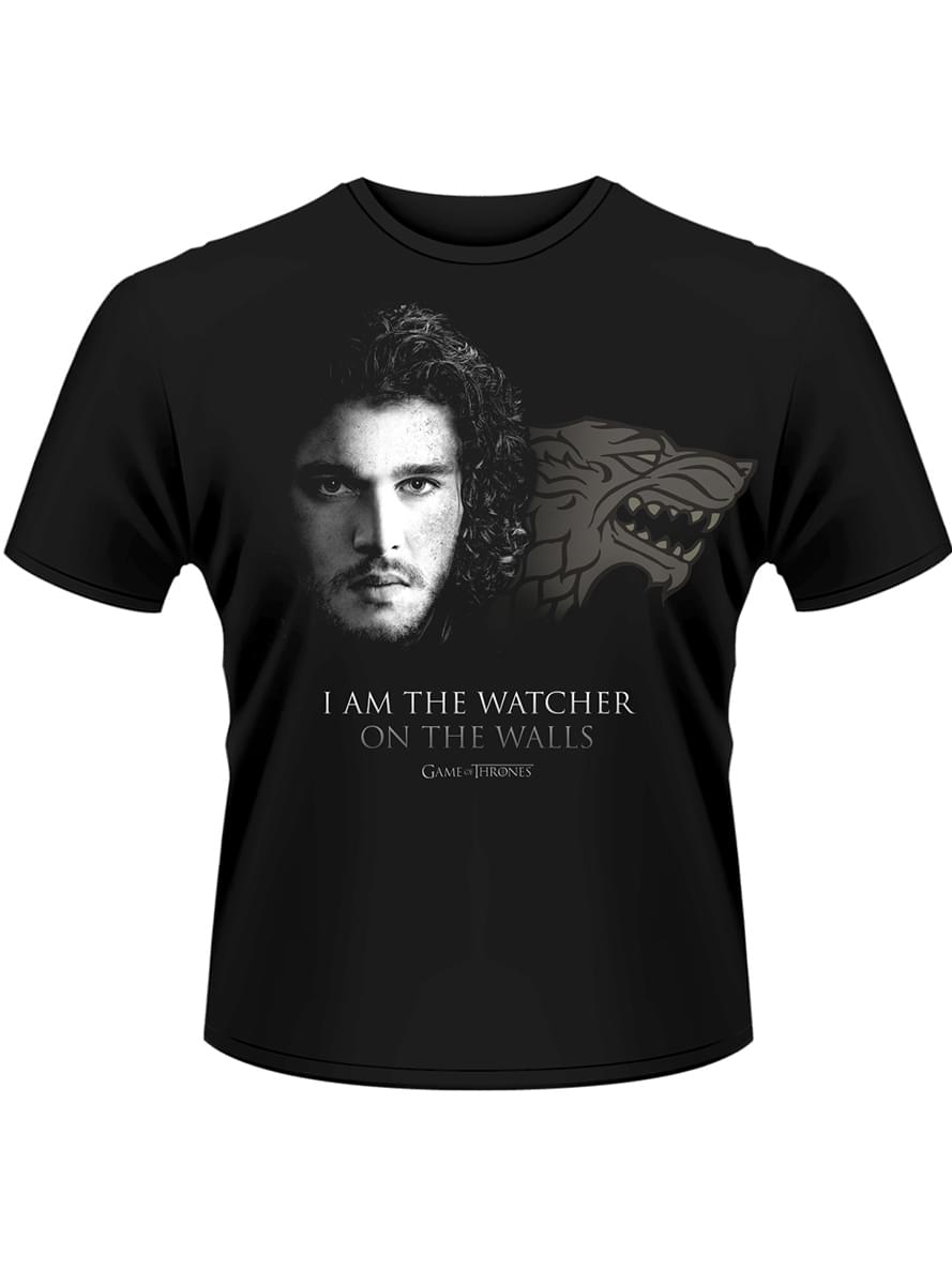 Maglietta di Game of Thrones Watcher On The Walls
