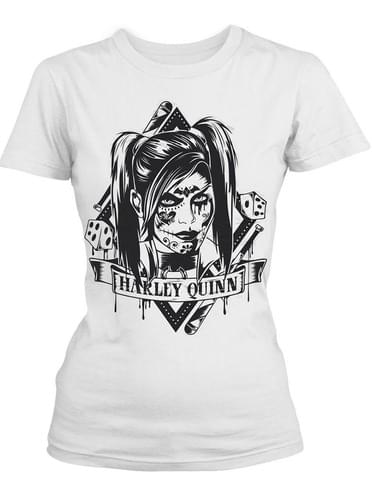 T-shirt de Harley Quinn Face para mulher