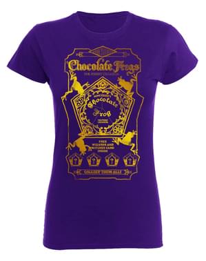 T-shirt Harry Potter Chocolate Frogs femme
