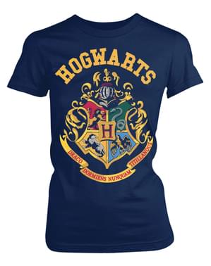 Kaos Harry Potter Hogwarts Crest untuk wanita