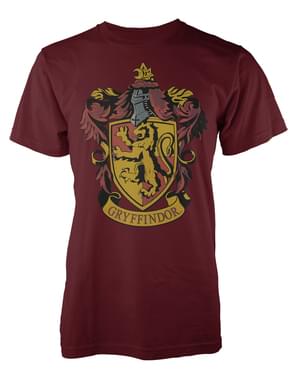 Erkekler için Harry Potter Gryffindor Crest tişört