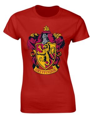 महिलाओं के लिए हैरी पॉटर ग्राईफिंडर टी-शर्ट