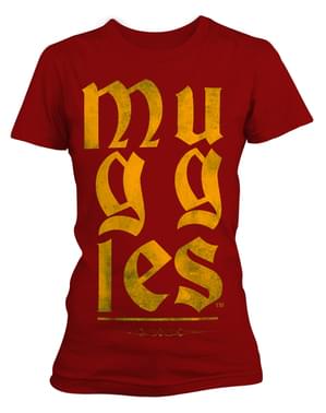 Kaos Harry Potter Muggles untuk wanita