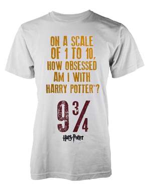 T-shirt de Harry Potter Obsessed para homem