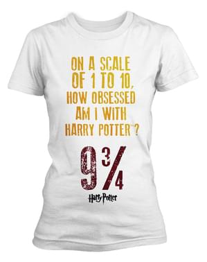 हैरी पॉटर ने महिलाओं के लिए टी-शर्ट का अवलोकन किया