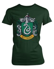 T-shirt Harry Potter Serpentard Crest femme