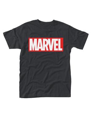 Kaos Marvel Comics Logo untuk pria