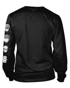 Marvel Comics Stacked Heads long-sleeved t-shirt