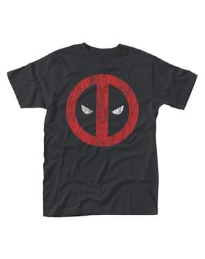 Kaos Logo Deadpool Cracked untuk pria