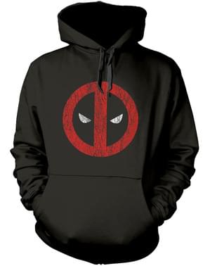 Deadpool Cracked Logo hoodie