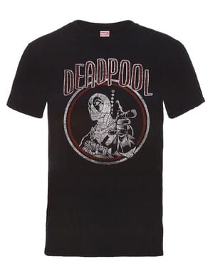 Tricou Deadpool Vintage Circle