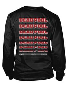 Deadpool Fade Out Logo  long-sleeved t-shirt