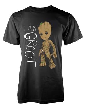 Koszulka Strażnicy Galaktyki vol. 2 I Am Groot Scribbles męska